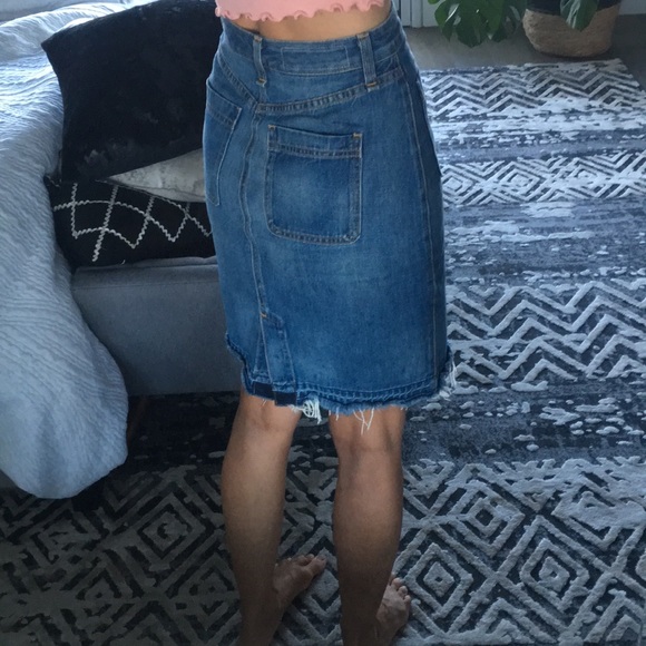 Rag and bone denim high waist skirt - Picture 6 of 6